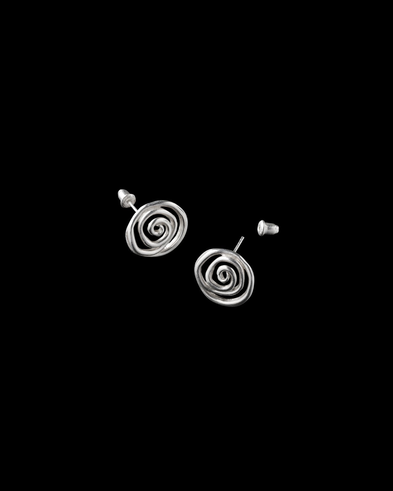 花園蝸牛・金工耳環