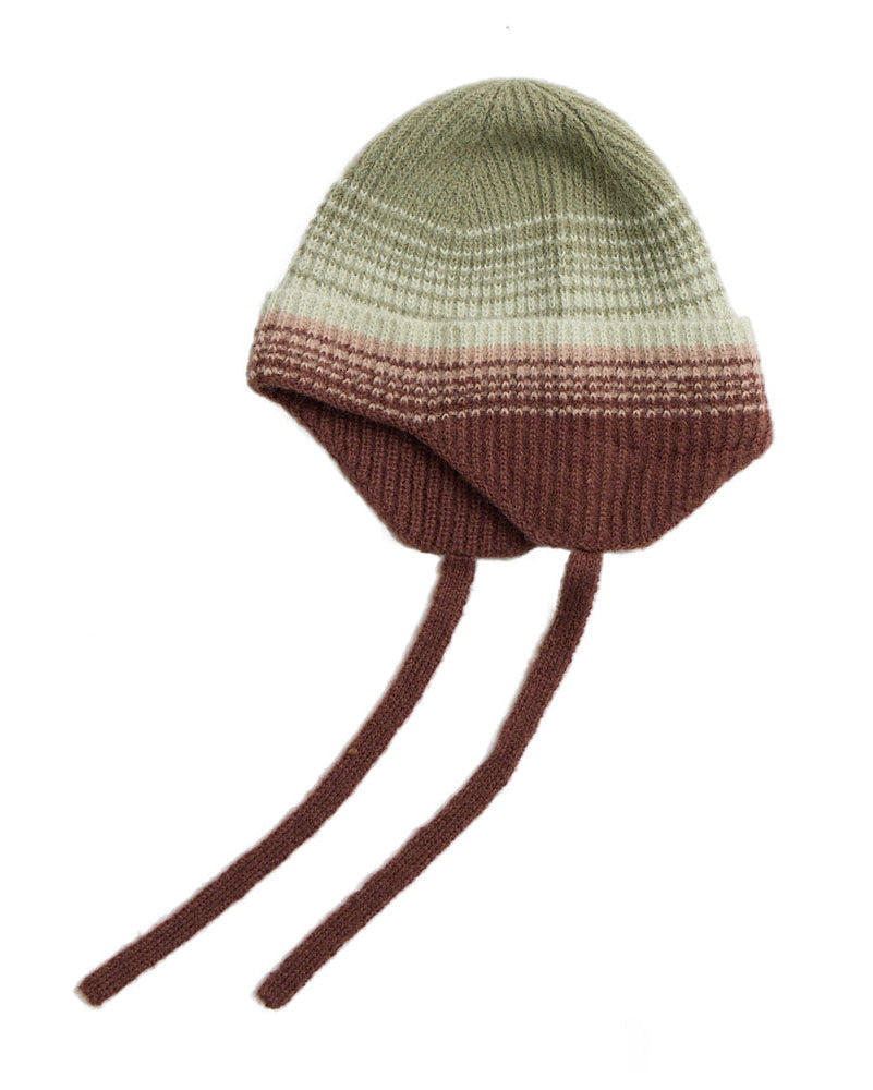 井之頭綠頭鴨 綁帶漸層飛行帽