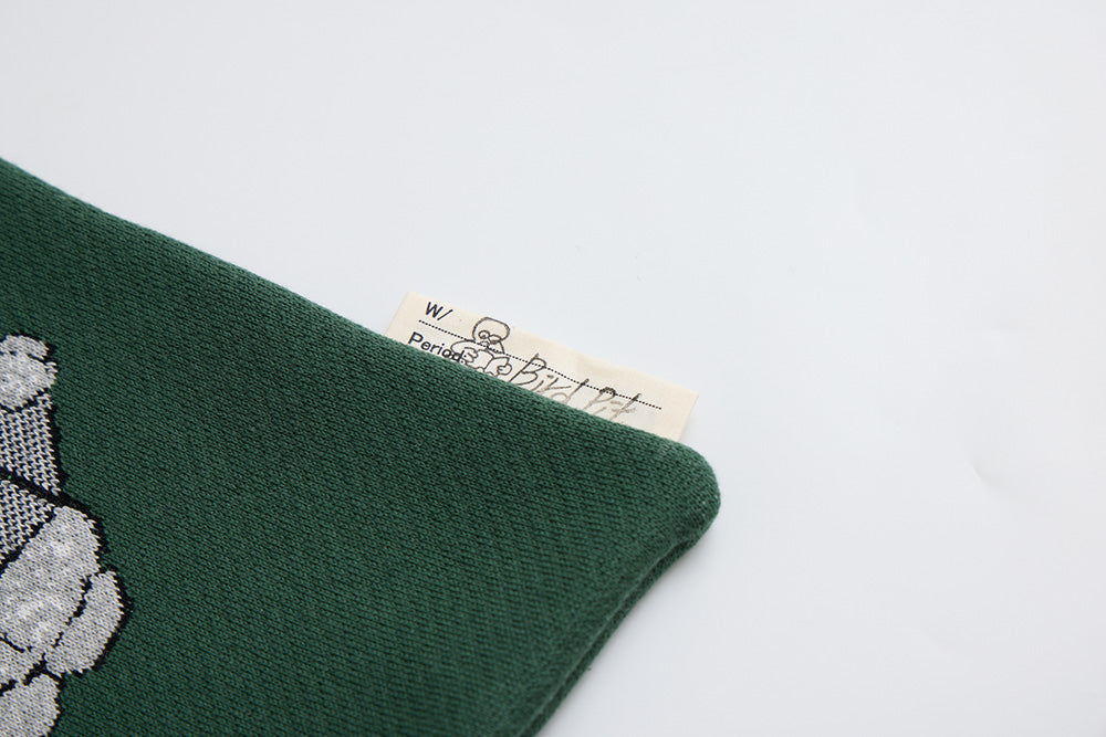 [Bird Pit] 閱讀系列 書書看書 托特袋｜深綠