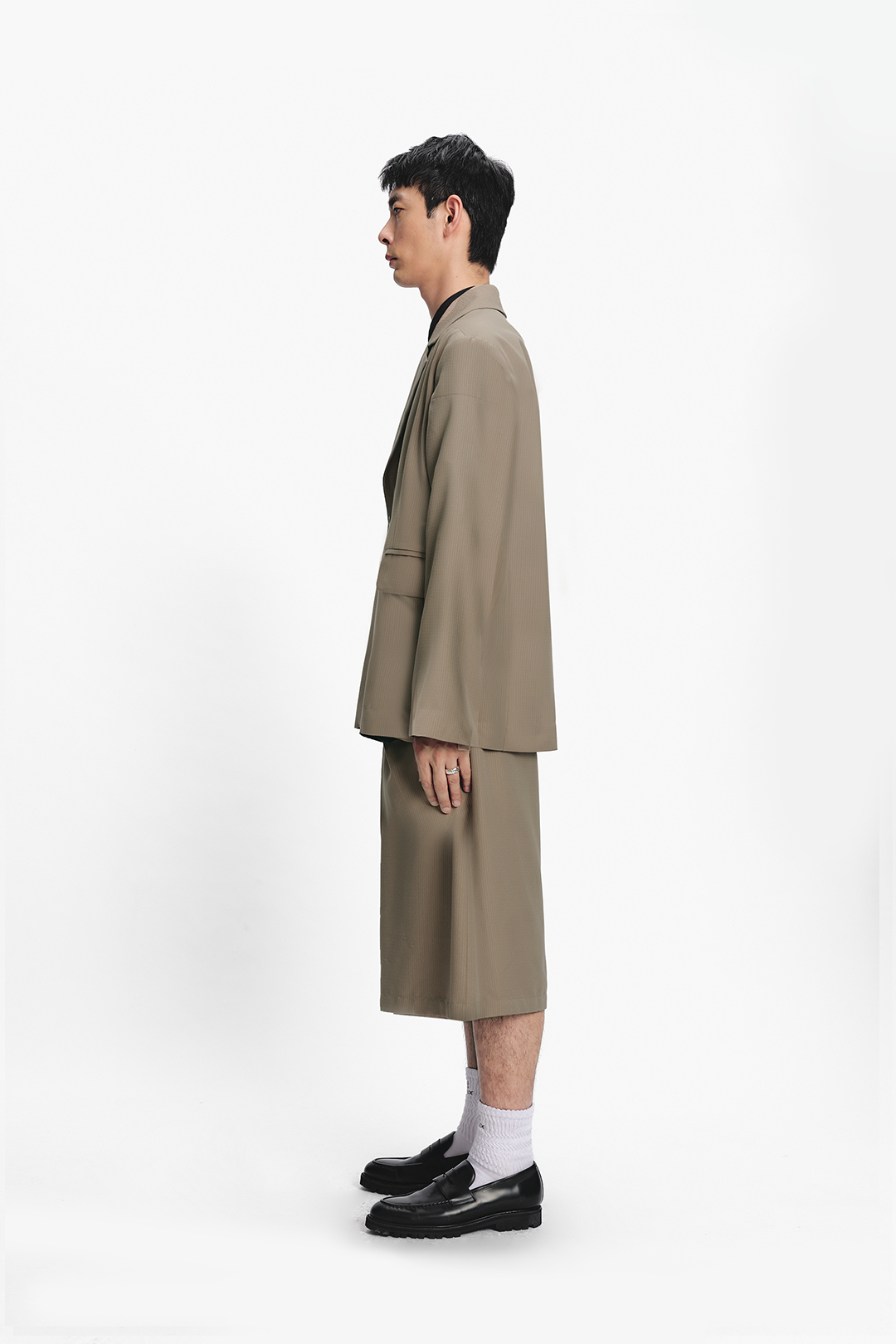 Pleated Shorts