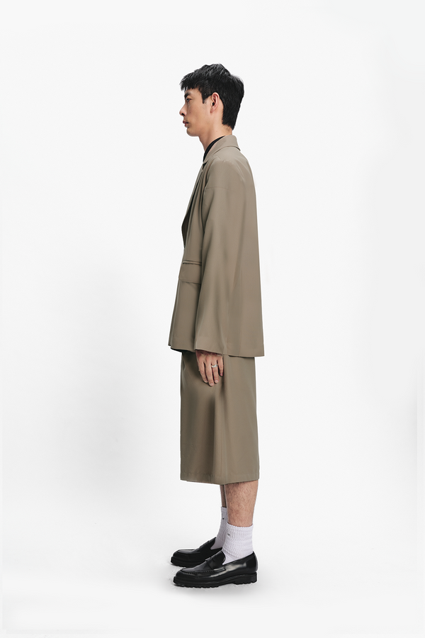 Pleated Shorts