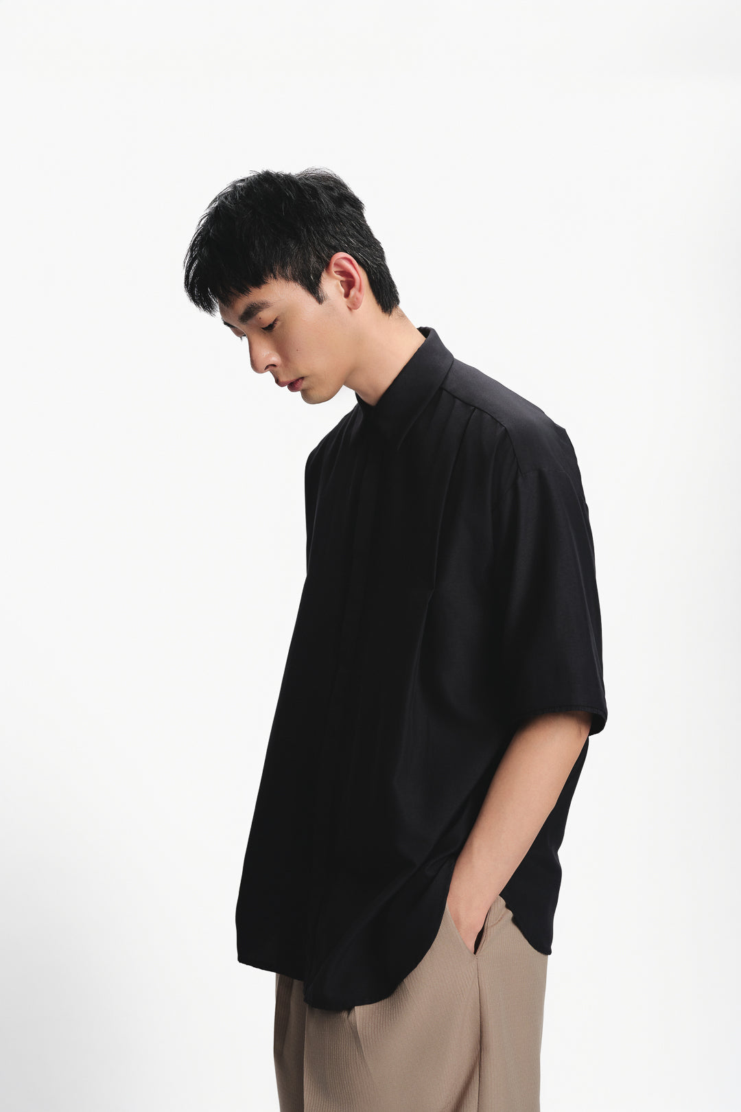 Double Pleat Shirt