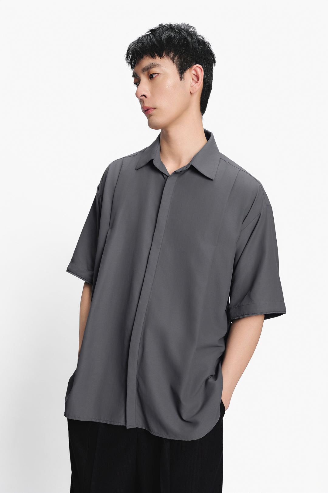 Double Pleat Shirt
