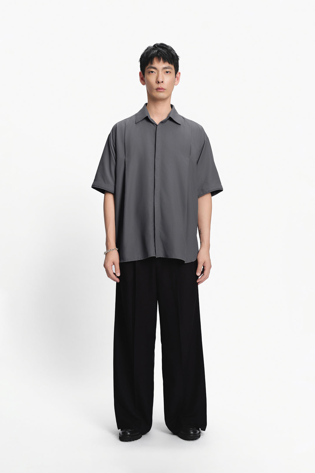 Double Pleat Shirt
