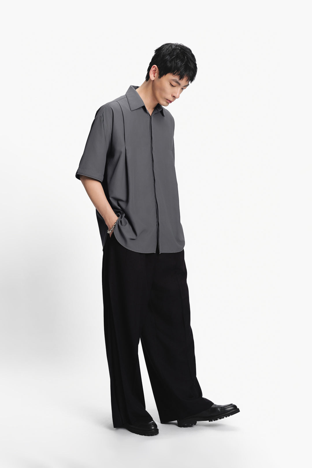 Double Pleat Shirt