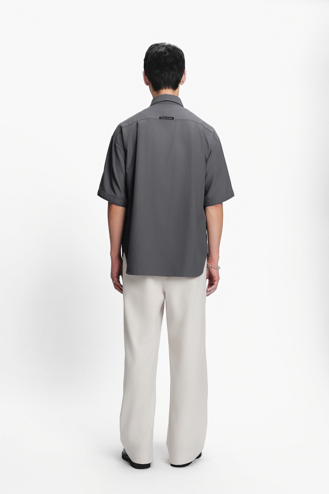 Double Waist Pipping Pants