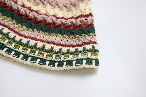 阿根廷色盤 森林 採集編織帽