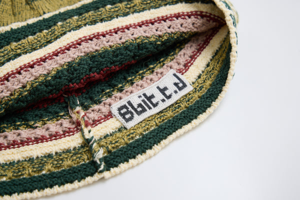 阿根廷色盤 森林 採集編織帽