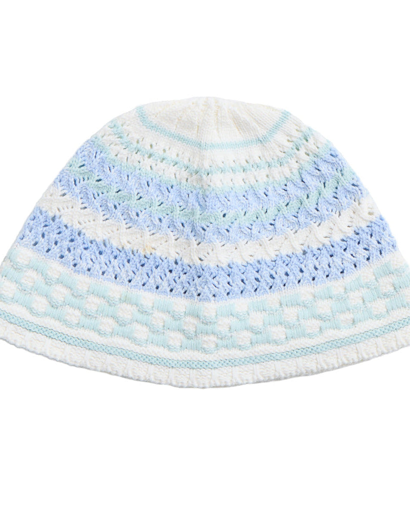 阿根廷色盤 靜湖 採集編織帽 | 米