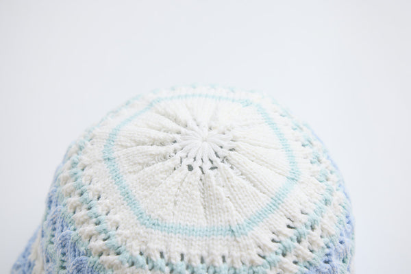 阿根廷色盤 靜湖 採集編織帽 | 米