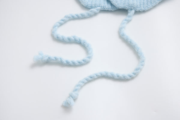 [Empty Cones 空的控] 薰衣草浪潮 綁帶飛行帽 | 漸層藍