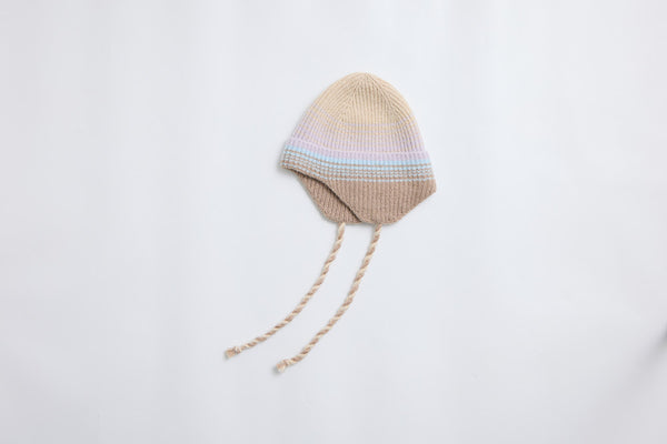 [Empty Cones 空的控] 薰衣草浪潮 綁帶飛行帽 | 漸層橘