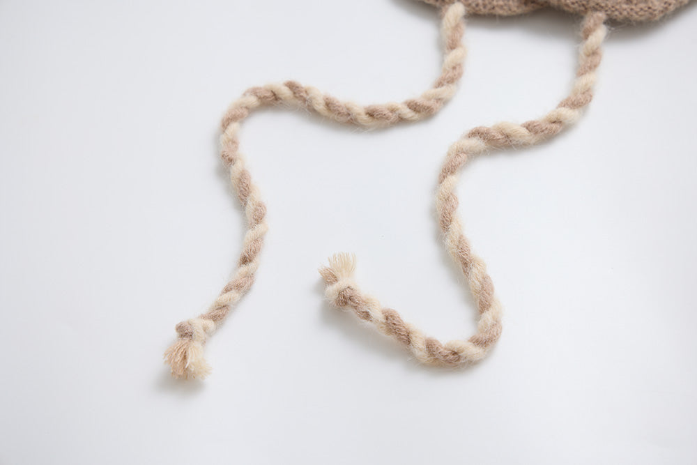 [Empty Cones 空的控] 薰衣草浪潮 綁帶飛行帽 | 漸層橘