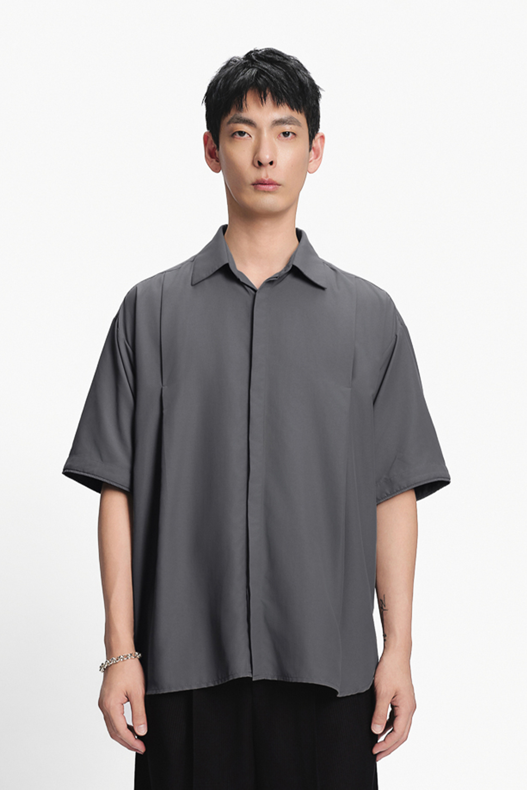 Double Pleat Shirt