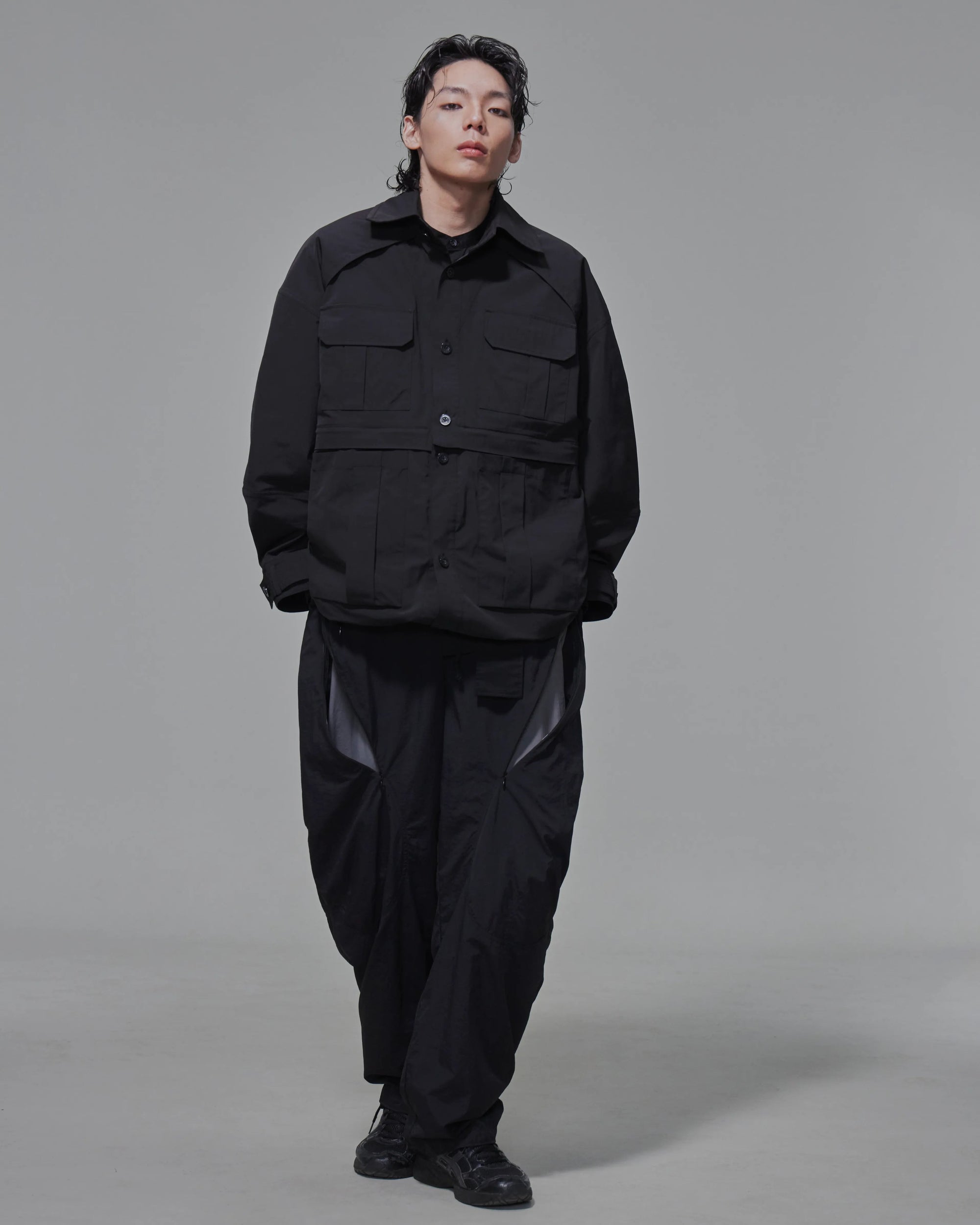 3D Zipper Trousers