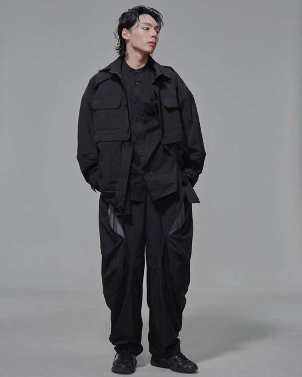 3D Zipper Trousers