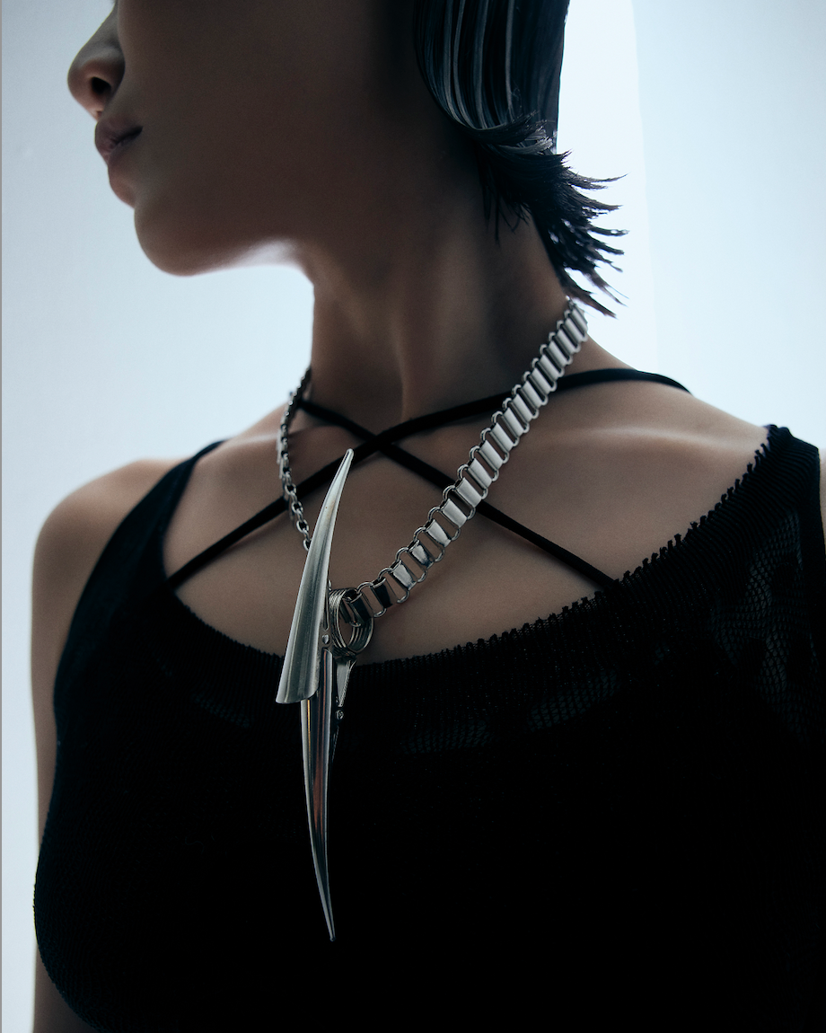 The Prometheus Ring ＆ Chain 尖形戒＋項鍊