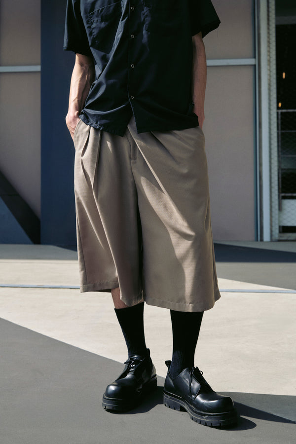 Pleated Shorts