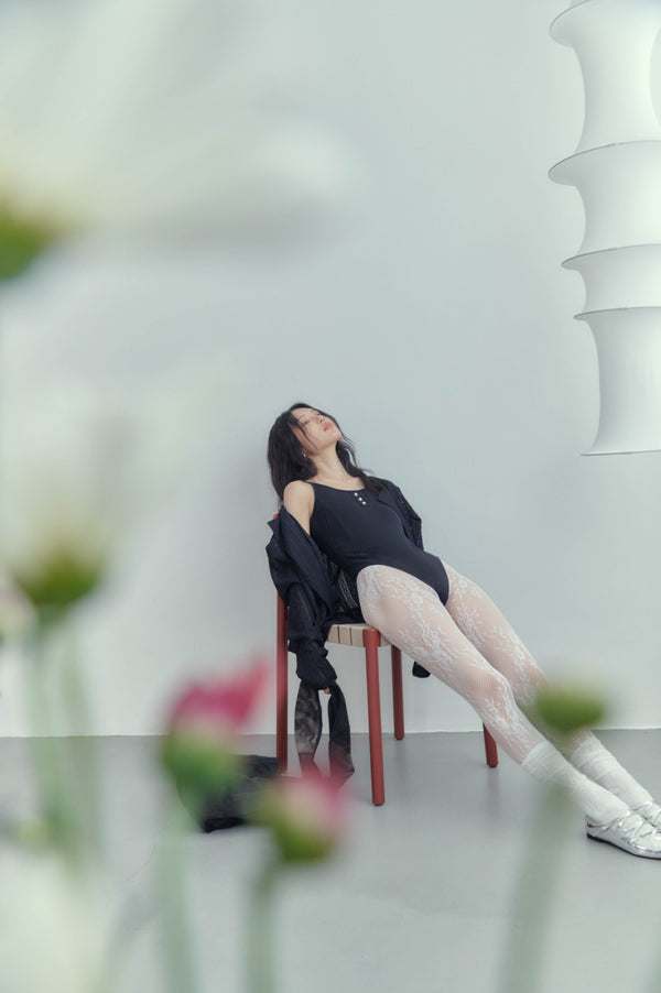 彈性芭蕾細肩包屁衣