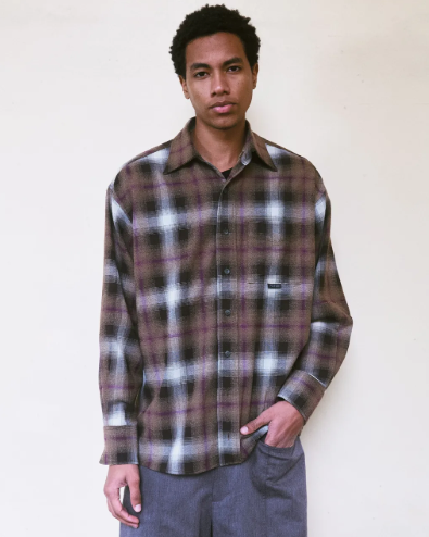 Everyday Plaid Shirt｜BROWN