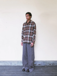 Everyday Plaid Shirt｜BROWN