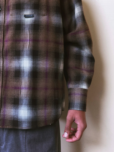 Everyday Plaid Shirt｜BROWN