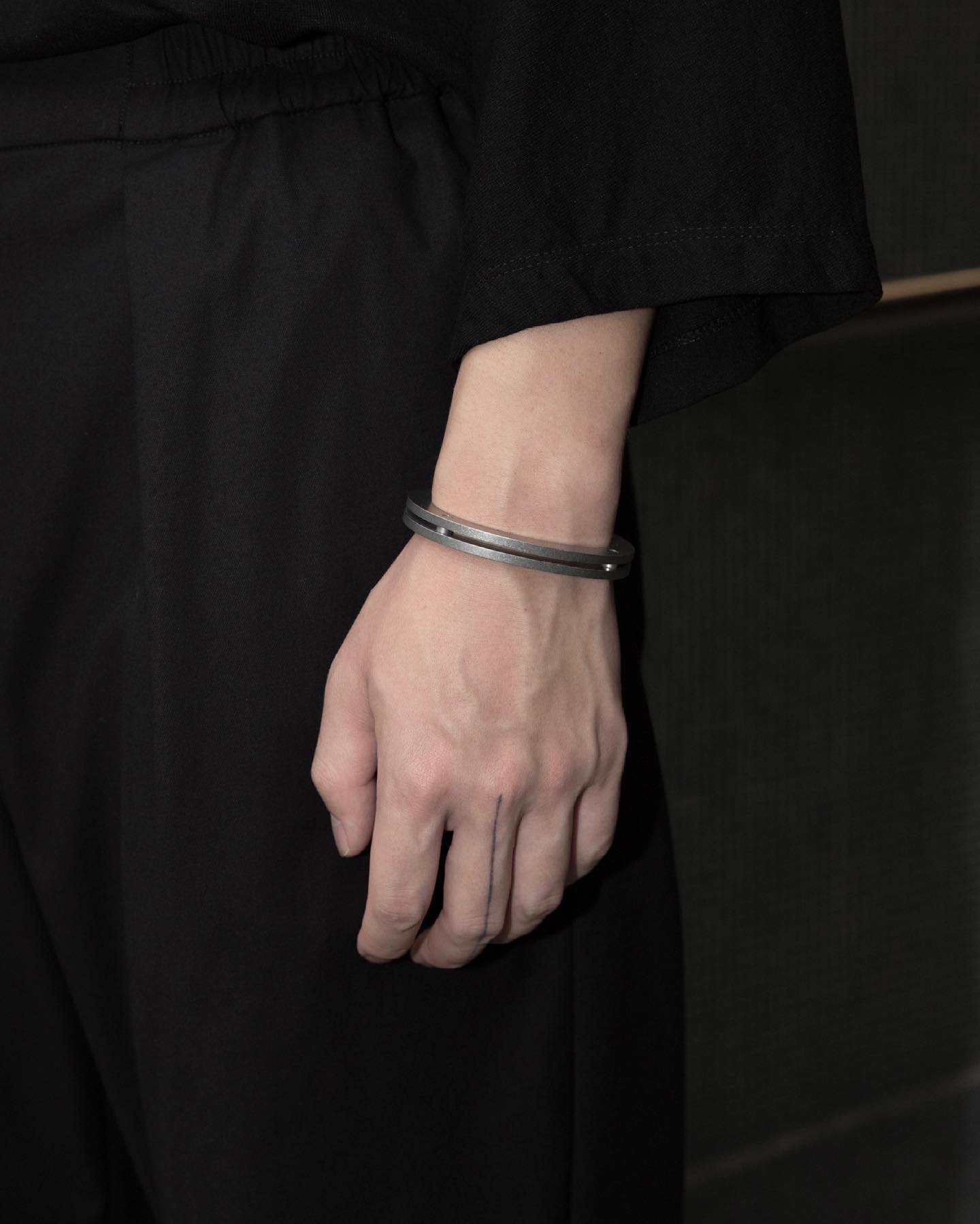 Anonymous Cuff｜AN-B03｜Matte Steel