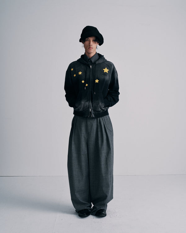ASTER STAR HOODIE JACKET｜BLACK