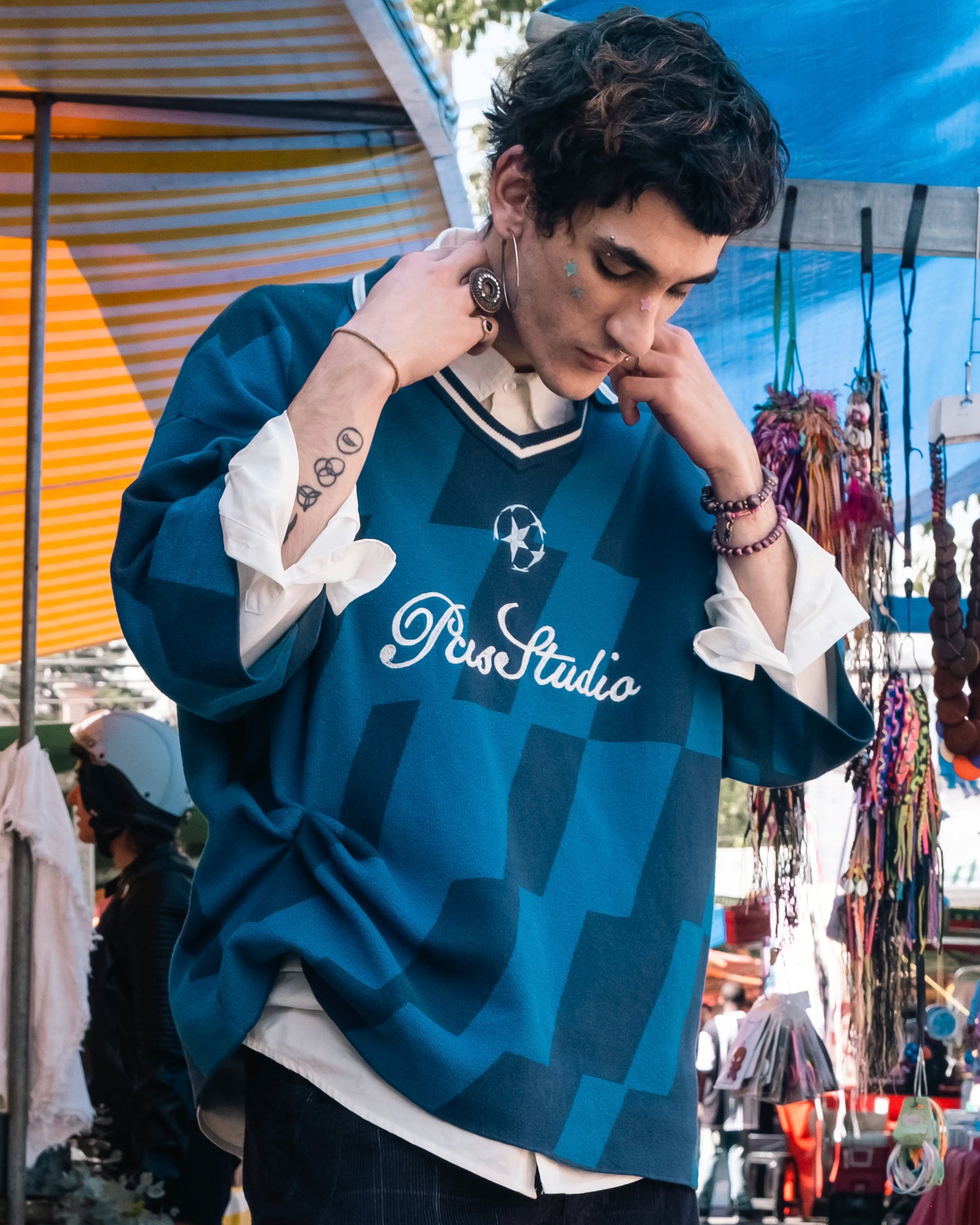 Pedalada Knit Jersey｜ Blue