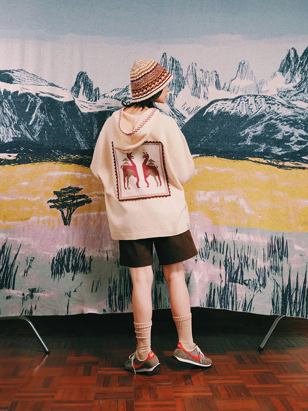 阿根廷色盤 古城 採集編織帽