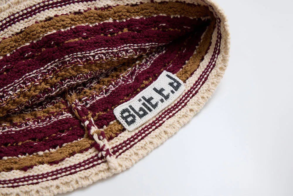 阿根廷色盤 古城 採集編織帽