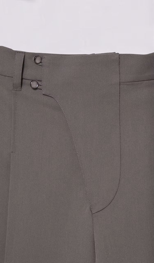 大活折拼接褲裙