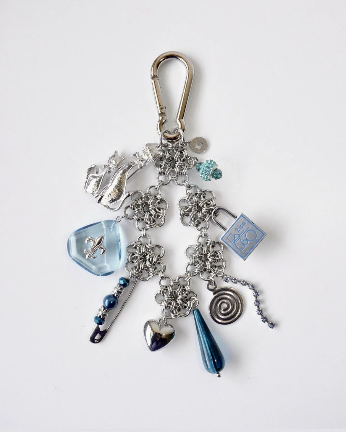 Memoire key charm | blue