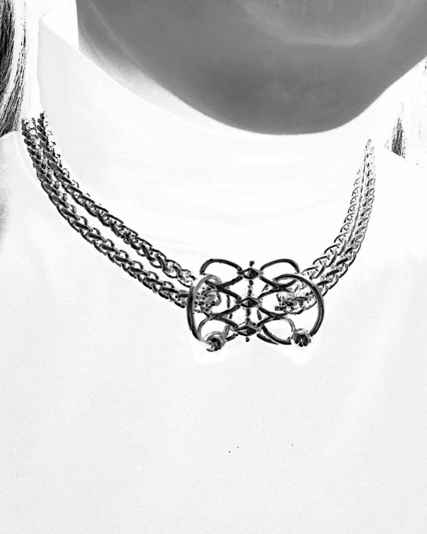Metallic Butterfly Necklace