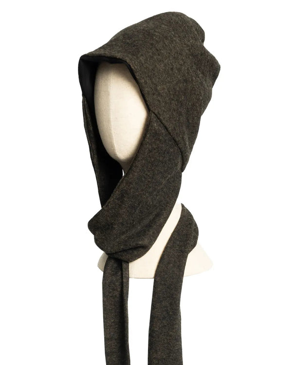 Gray-Black Striped Cotton