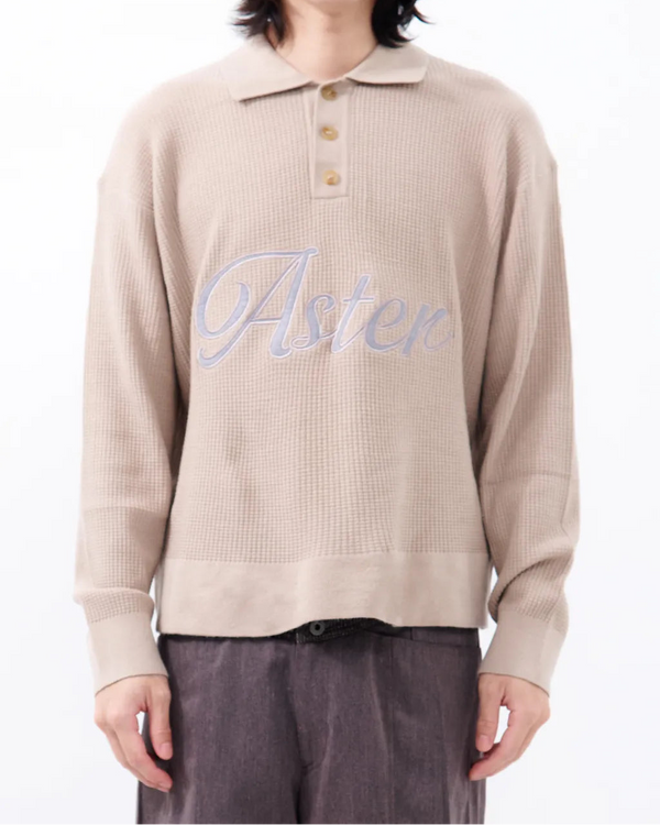 ASTER LOGO SWEATER | Beige