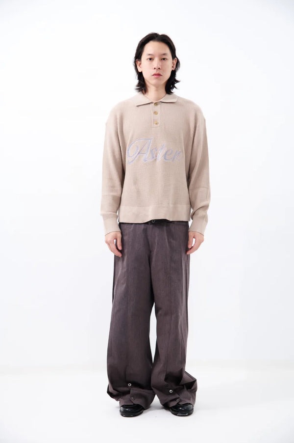 ASTER LOGO SWEATER | Beige