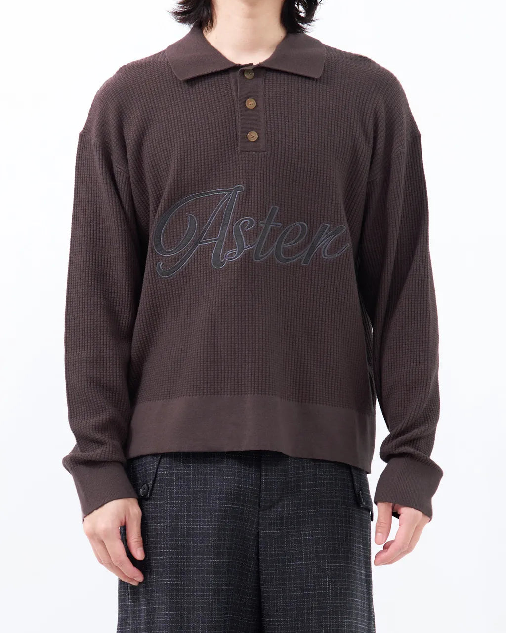 ASTER LOGO SWEATER | Brown