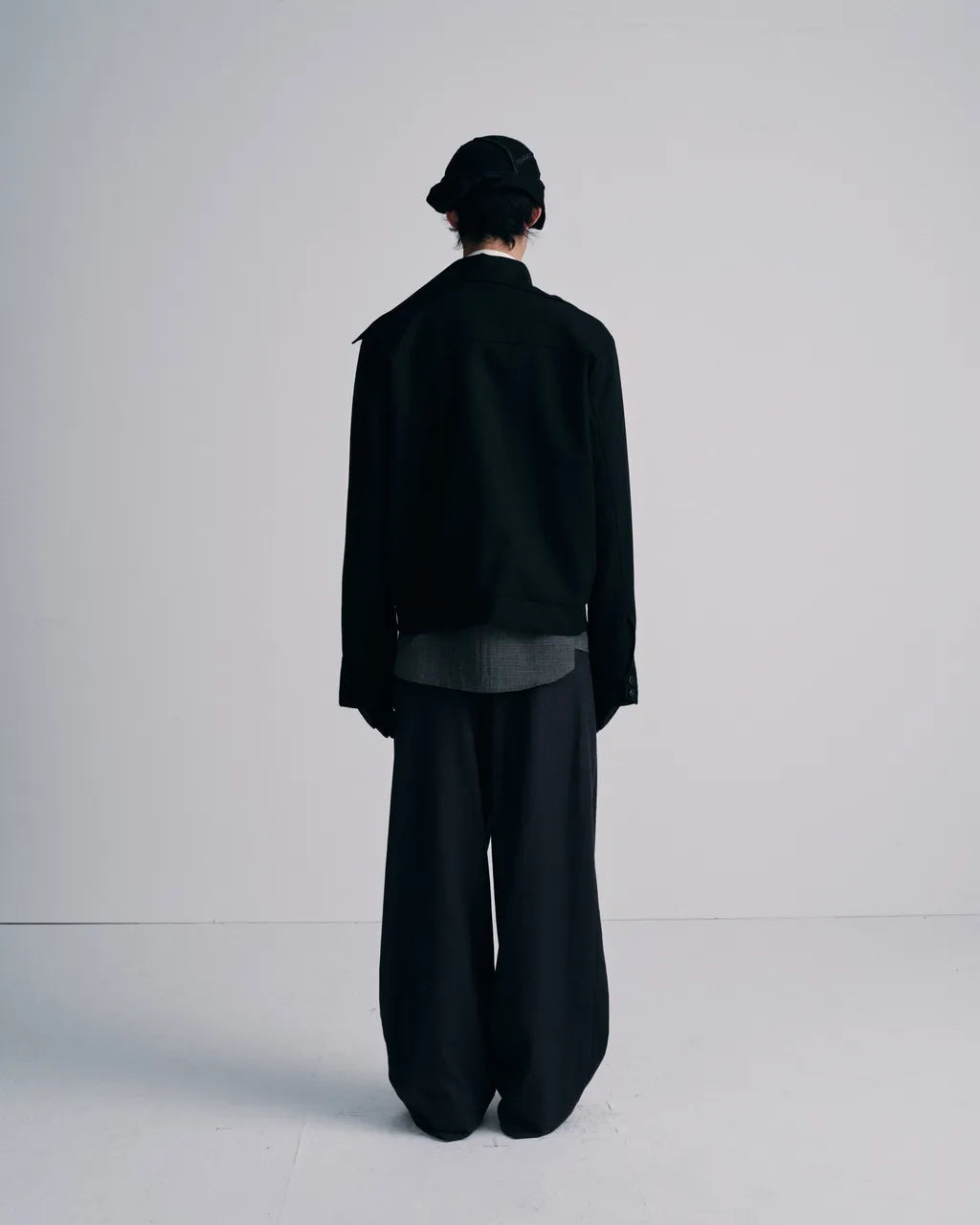Devil-Collar Coach Jacket｜黑