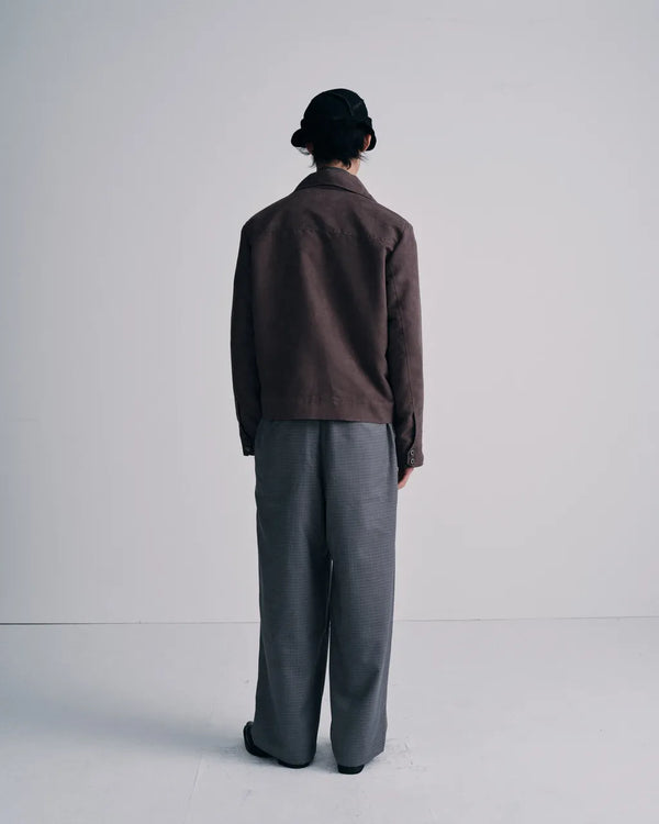 Devil-Collar Coach Jacket｜咖