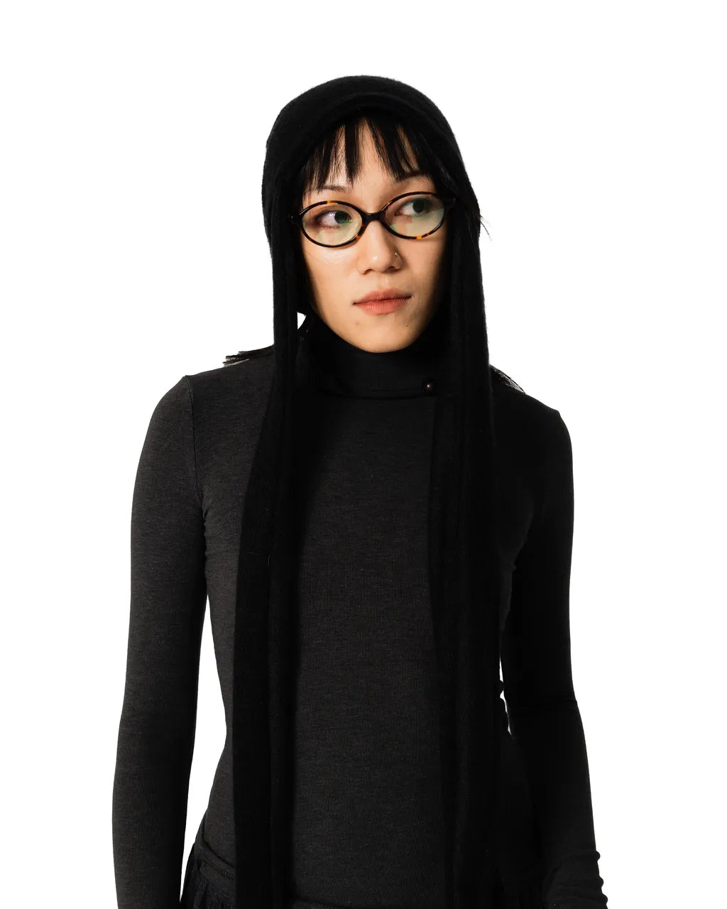 Black Soft Curly Texture