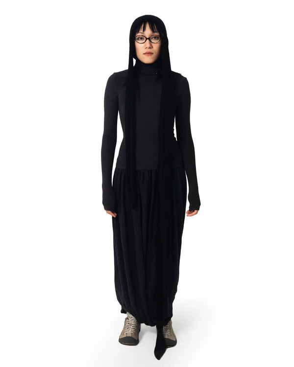 Black Soft Curly Texture