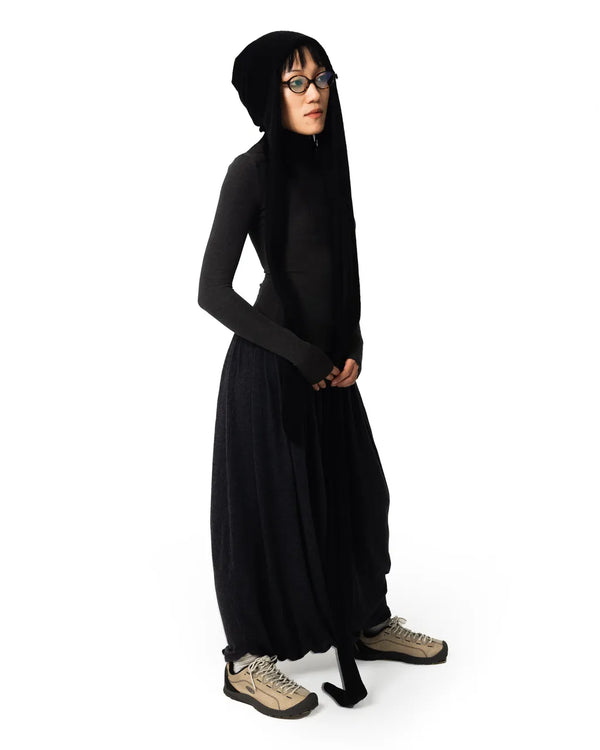 Black Soft Curly Texture