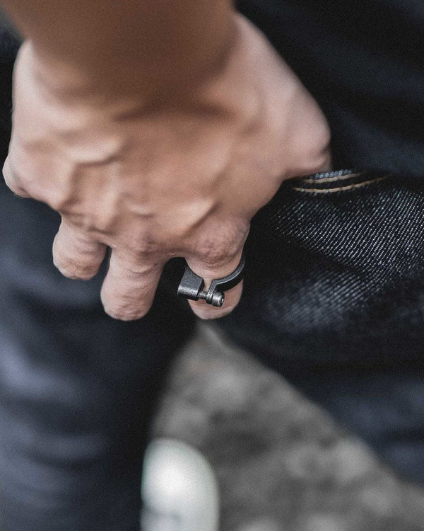 CLAMP_CL-R02_RING (Rough Black)