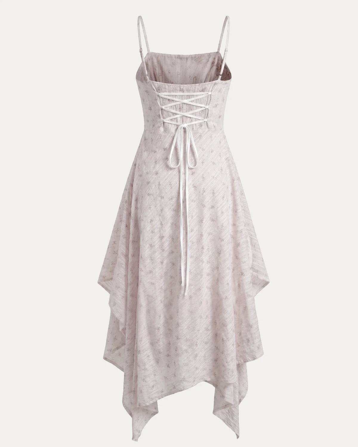 Cowl Neck Handkerchief Dress