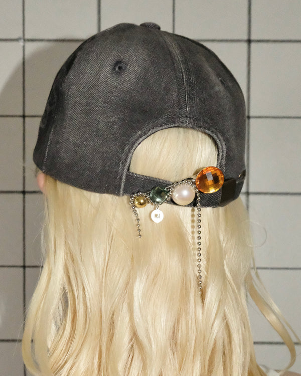Hair clip wave｜orange