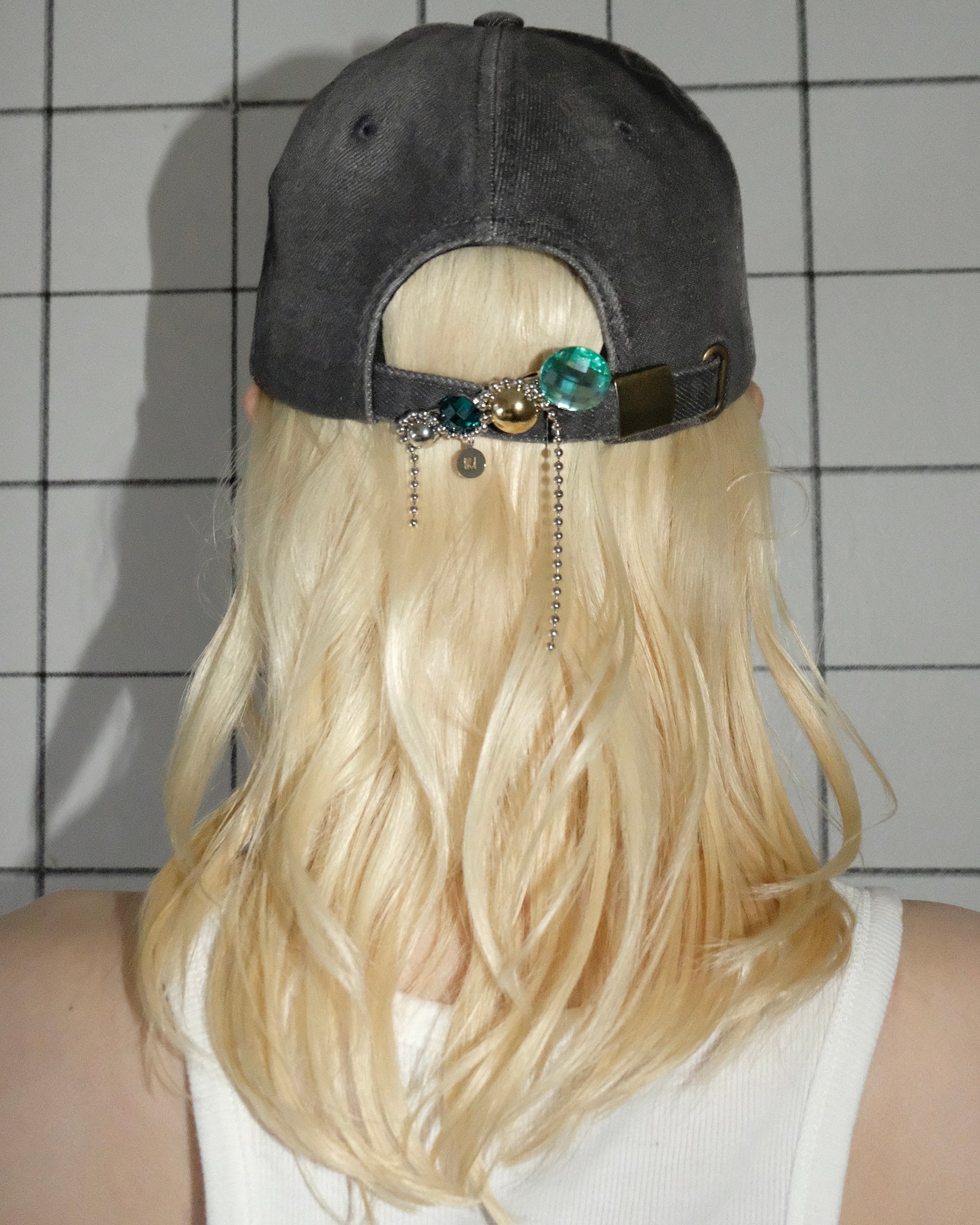 Hair clip wave｜blue