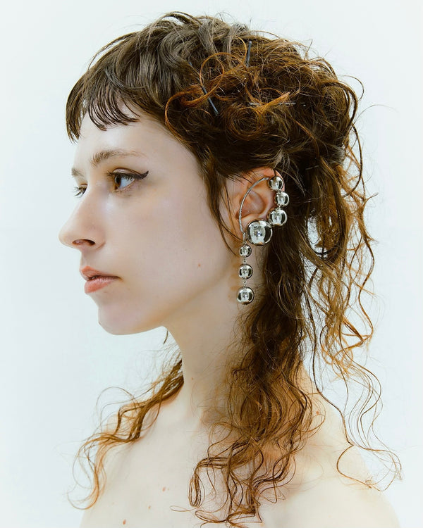 AGG Ear Clip | sliver