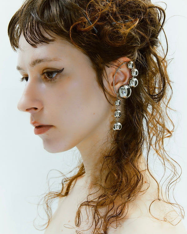 AGG Ear Clip | sliver
