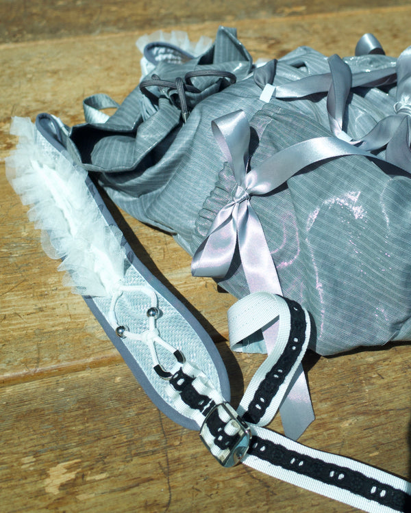 初綻雙肩後背包｜灰